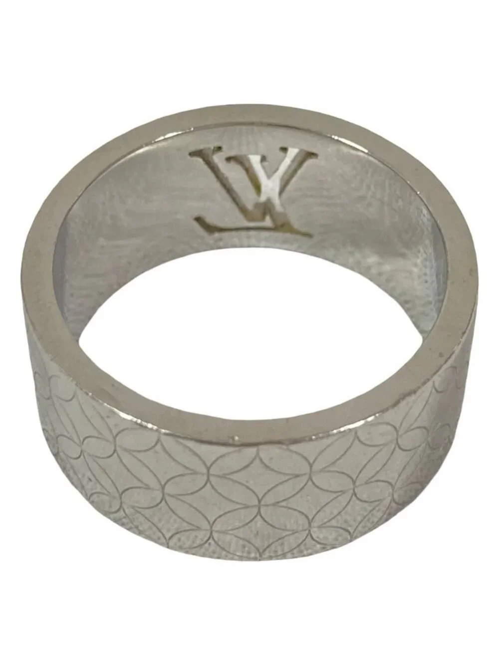 Louis Vuitton Bague Ring L Equivalent to Silver